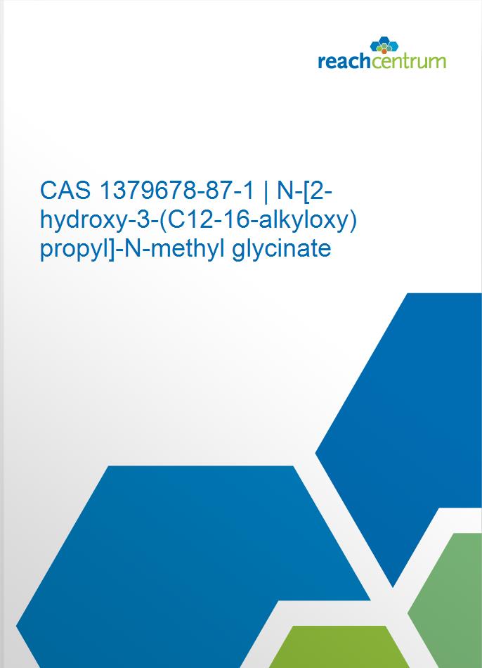 CAS 1379678-87-1 | N-[2-hydroxy-3-(C12-16-alkyloxy)propyl]-N-methyl glycinate