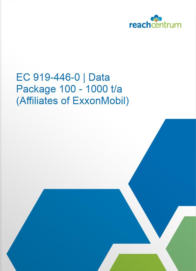 EC 919-446-0 | Data Package 100 - 1000 t/a (Affiliates of ExxonMobil)