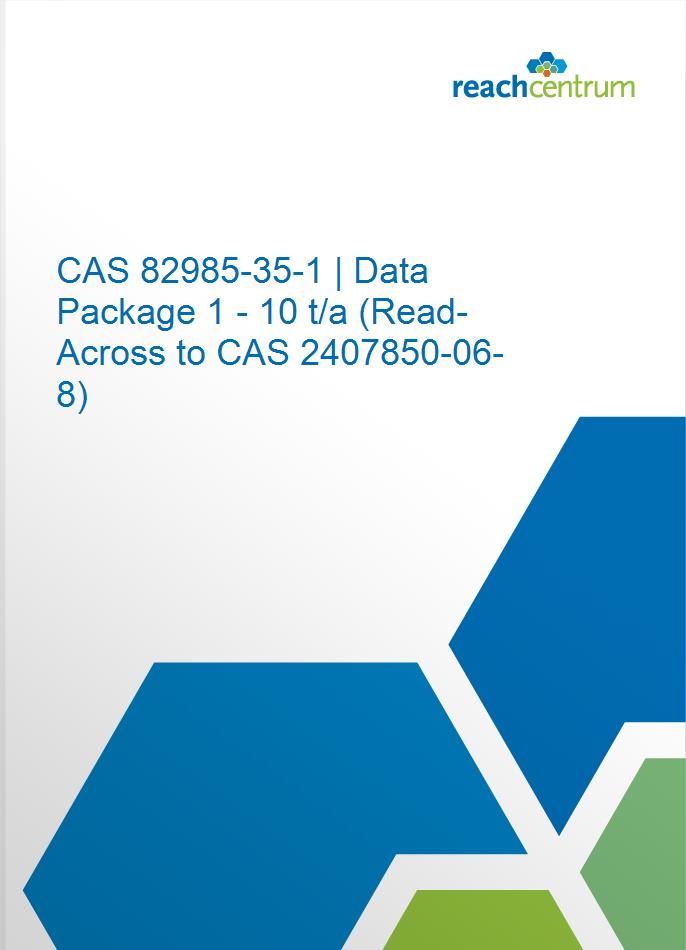 CAS 82985-35-1 | Data Package 1 - 10 t/a (Read-Across to CAS 2407850-06-8)