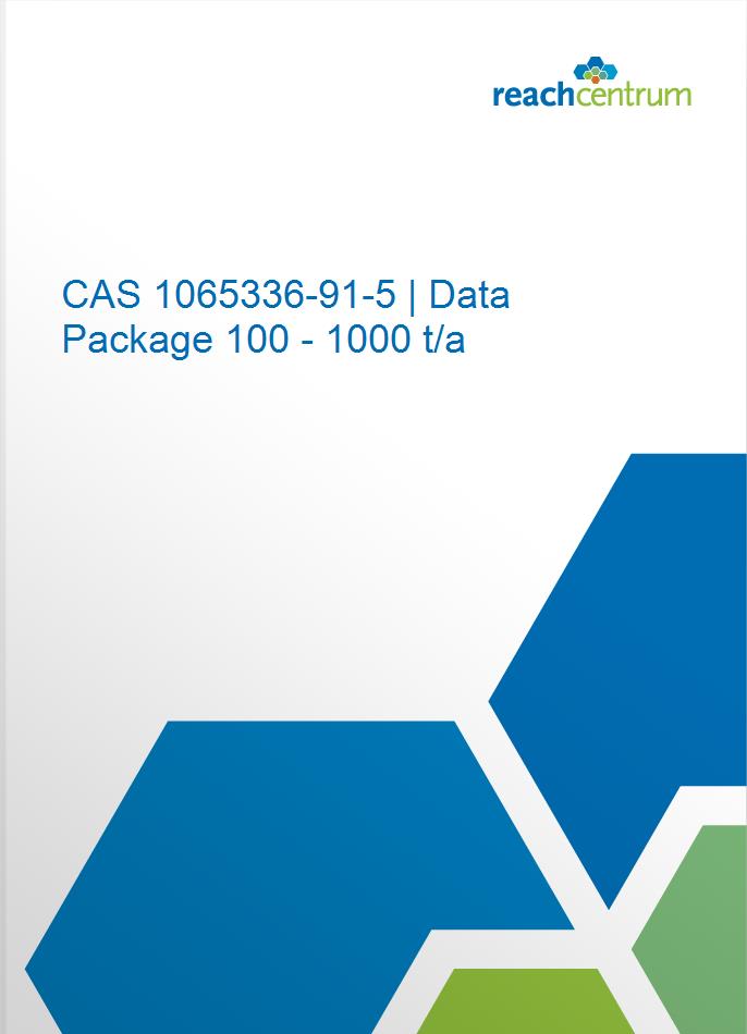CAS 1065336-91-5 | Data Package 100 - 1000 t/a