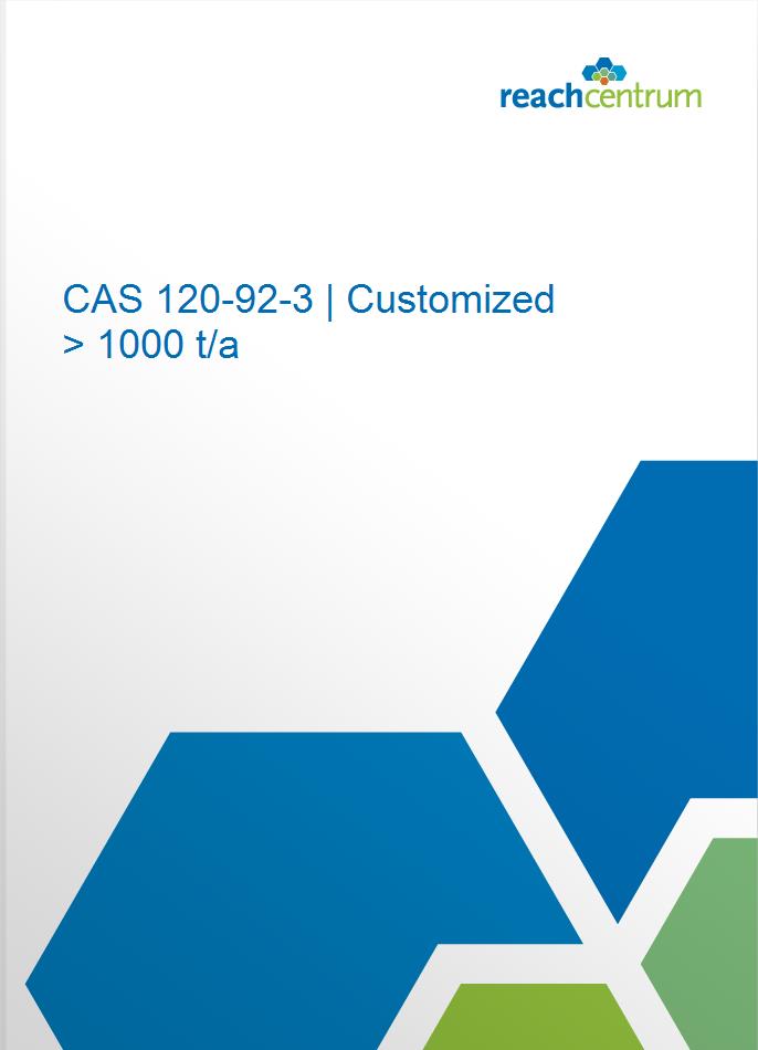 CAS 120-92-3 | Customized > 1000 t/a
