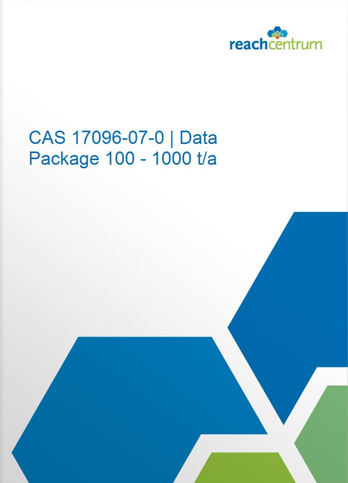CAS 17096-07-0 | Data Package 100 - 1000 t/a
