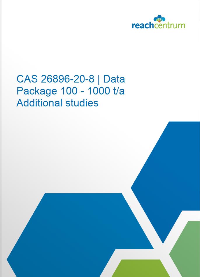 CAS 26896-20-8 | Data Package 100 - 1000 t/a Additional studies