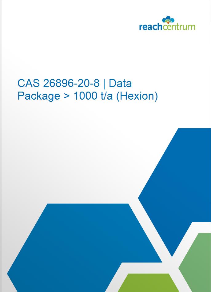CAS 26896-20-8 | Data Package > 1000 t/a (Hexion)