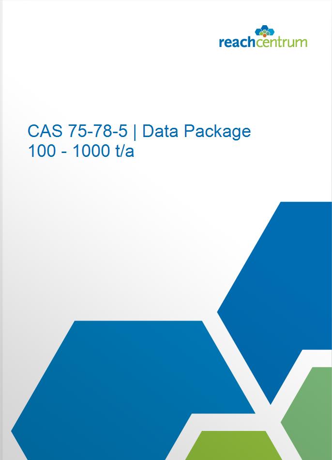CAS 75-78-5 | Data Package 100 - 1000 t/a